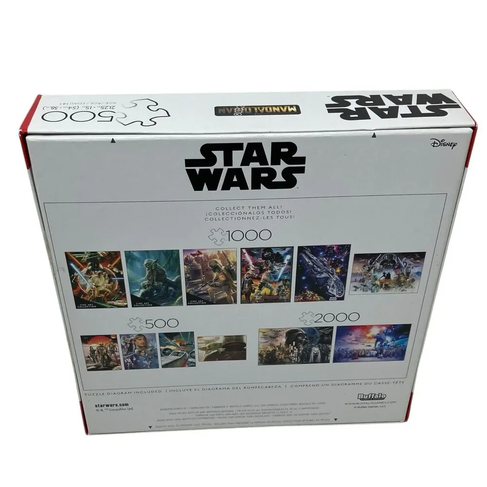 Star Wars The Mandalorian The Child Wanted 500 Piece Jigsaw Puzzle New Buffalo